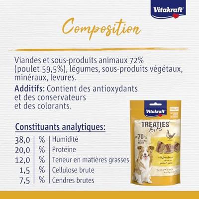 VITAKRAFT TREATIES BITS KIP 120 GR - thumbnail