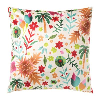 Kussen market melodies - multikleur - 45x45 cm