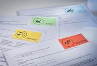 Etiket Avery Zweckform 3448 70x37mm rood 2400stuks - thumbnail