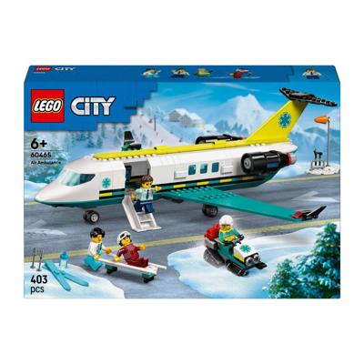 LEGO City ambulancevliegtuig 60465