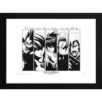 Death Note Framed Print - Usual Suspects - thumbnail