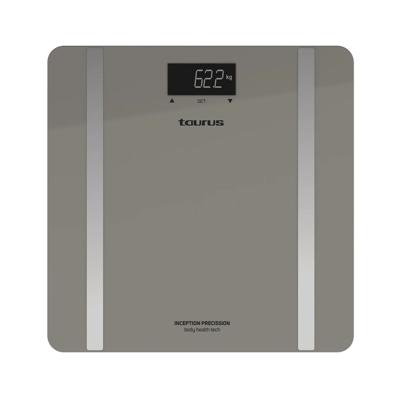 Digitale Personenweegschaal Taurus INCEPTION Grijs 180 kg