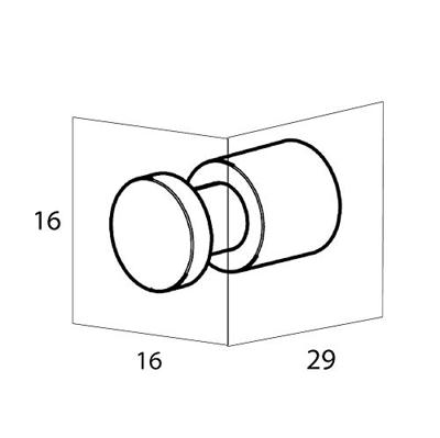 Tiger Haak Pico Metaal Chroom