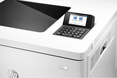 Laserprinter HP M554dn Wit