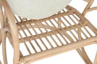 Keukenstoel Home ESPRIT Natuurlijk Rotan 63 x 68 x 81 cm - thumbnail