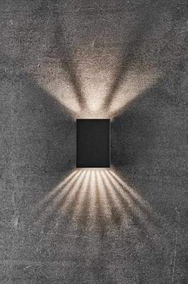Nordlux Wandlamp zwartFold strak design - 2019041003