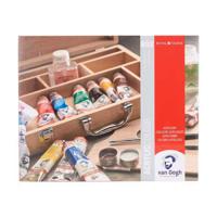 Bruynzeel Van gogh acrylverf in kist basic met 10 kleuren 40ml - thumbnail