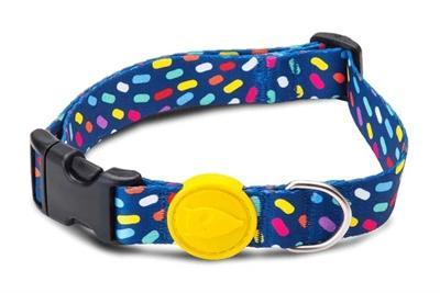 MORSO HALSBAND HOND GERECYCLED COLOR INVADERS PAARS 30-42X1,5 CM MORSO HALSBAND HOND GERECYCLED COLOR INVADERS PAARS 30-42X1,5 CM
