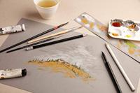 Clairefontaine Painton Mixmedia - Blok - 250 gr - 30 Blad - Grijs - thumbnail