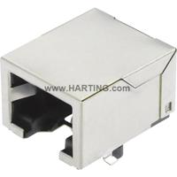 HARTING 09455511110 Sensor/actuator dataconnector Aantal polen (sensoren): 8P8C Bus, inbouw 1 stuk(s) - thumbnail