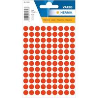 Etiket herma 1846 rond 8mm fluor rood 540st - thumbnail