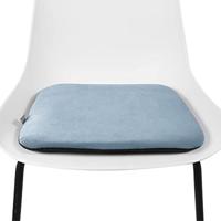 Nolon Jul Vierkant Stoelkussen Velvet Lichtblauw - thumbnail