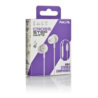 Oordopjes NGS CROSSSTEPWHITE Wit - thumbnail