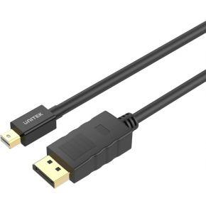 UNITEK Y-C611BK DisplayPort kabel 2 m Mini DisplayPort Zwart