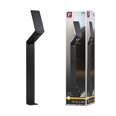 Paulmann 94262 Ilias Staande lamp op zonne-energie met bewegingsmelder Energielabel: G (A - G) 1.20 W Warmwit Antraciet Paulmann 94262 Ilias Staande lamp op zonne-energie met bewegingsmelder Energielabel: G (A - G) 1.20 W Warmwit Antraciet