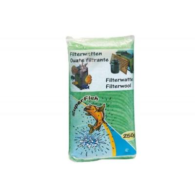 Groene Filterwatten Grof 250 Gr aquaria Superfish - Superfish