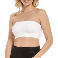 Magic bandeau BH - Naadloze Bandeau Top - Met vulling - Uitneembare pads - Wit, zwart, beige - M - M - M - M - M - M - M - M - M - M - M - - thumbnail