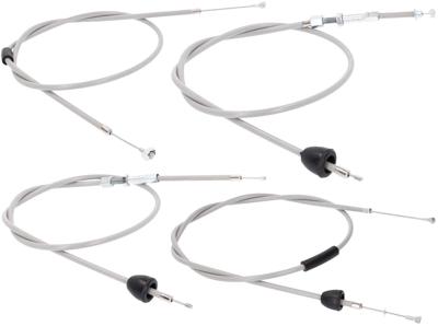 101 OCTANE bowdenzugsatz bowden cable set 101.octa 4tlg grey