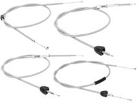 101 OCTANE bowdenzugsatz bowden cable set 101.octa 4tlg grey - thumbnail