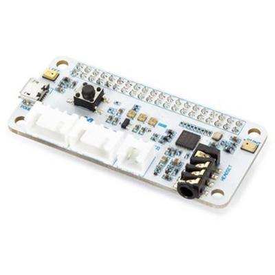 Whadda ReSpeaker 2-Mics Pi HAT voor Raspberry Pi, AI, spraaktoepassingen, geschikt voor Alexa, Google Assistant