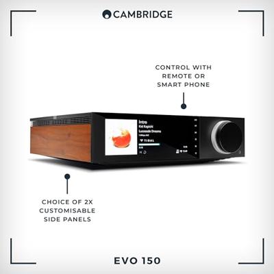 Cambridge Audio: EVO 150 Versterker - Zwart