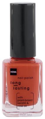 HEMA Long Lasting Nagellak 206 Royal Orange (oranje)