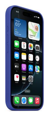 APPLE iPhone 16 Pro - Siliconen hoesje met MagSafe - Ultramarijn