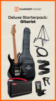 Cort Deluxe Startersset Elektrische Gitaar (Black) - thumbnail