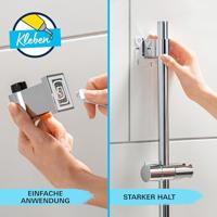 Doucheset met 2-straals douchekop, 60cm staaf, flexibele slang en planchet - GROHE Vitalio Start 110 26952001 - Waterbesparend - Chroom - thumbnail