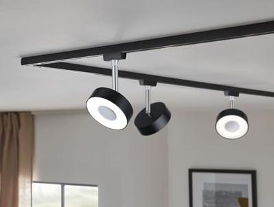 Paulmann Circle 230V-railsysteem lamp URail 5 W LED Zwart (mat) Paulmann Circle 230V-railsysteem lamp URail 5 W LED Zwart (mat)