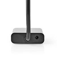 HDMI - VGA-kabel | HDMI-connector - VGA female + 3,5 mm uitgang | 0,2 m | Zwart [CCGB34900BK02] - thumbnail