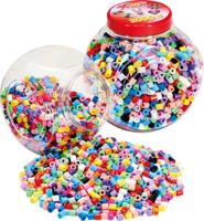 Hama strijkkralenset in pot maxi - pastelmix, 2000st. - thumbnail