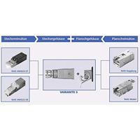 Telegärtner 100022771 STX V5 stofkap voor stekkers variant 5 Aluminium 1 stuk(s) - thumbnail
