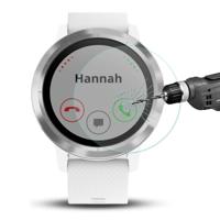 ENKAY Hat-Prins 0.2mm 9H 2.15D gebogen rand Tempered glas Film voor Garmin Vivoactive 3 trainer - thumbnail