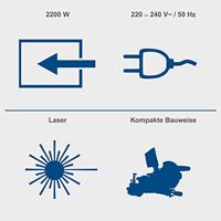 Scheppach HM254SPX Kap- en Trekzaag - 5901222901 - thumbnail