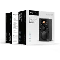 Krüger&Matz KM0818.1 Internetradio Zwart - thumbnail