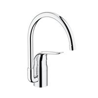 Grohe Euroeco Keukenkraan Hoge Uitloop Chroom - thumbnail