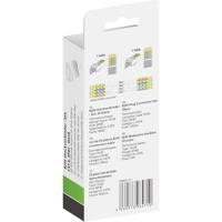 Quadrios RJ-45 connectorset CAT 6 1906C171 Stekker, recht Aantal polen (sensoren) 8P8C Wit 25 stuk(s) - thumbnail