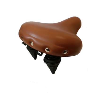 Selle Comfort zadel retro xl bruin, zonder strop