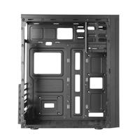 ATX Semi-toren BehuizingTacens 2FERROX Zwart ATX - thumbnail