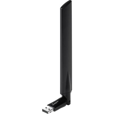 Edimax EW-7811UAC Draadloze Usb-adapter Ac600 2.4/5 Ghz (dual Band) Zwart Edimax EW-7811UAC Draadloze Usb-adapter Ac600 2.4/5 Ghz (dual Band) Zwart
