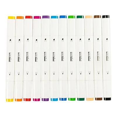 Creativ Company Tekenstift, lijndikte 1+8 mm, standaardkleuren, 12 stuk/ 1 doos Creativ Company Tekenstift, lijndikte 1+8 mm, standaardkleuren, 12 stuk/ 1 doos