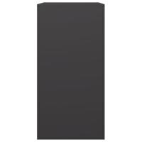 Haardhoutrek 60x40x80 cm staal zwart - thumbnail