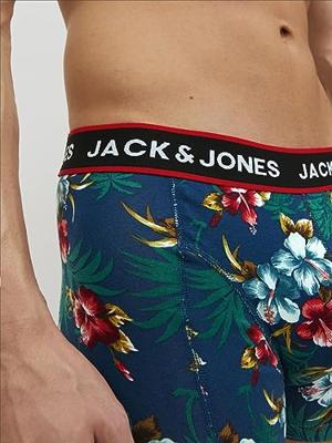 3-Pack heren boxershort - Flower - Katoenen heren onderbroek bloem print