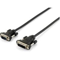 Equip VGA-kabel DVI analoog 12+5 HDB15 1,8 m zwart - thumbnail
