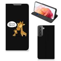Samsung Galaxy S21 Magnet Case Giraffe - thumbnail
