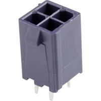 Molex 1724470204 Female header, inbouw (standaard) Totaal aantal polen: 4 Rastermaat: 4.2 mm Inhoud: 1 stuk(s) Tray - thumbnail