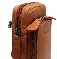 The Chesterfield Brand Valdes - Leren telefoontasje - Cognac - thumbnail