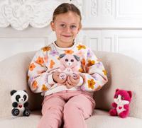 Cutydoo Love Kat Pluche - GIPSY TOYS - 13 cm - Frambozenroze - thumbnail