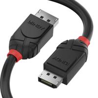 LINDY 36493 DisplayPort-kabel DisplayPort Aansluitkabel DisplayPort-stekker, DisplayPort-stekker 3.00 m Zwart - thumbnail